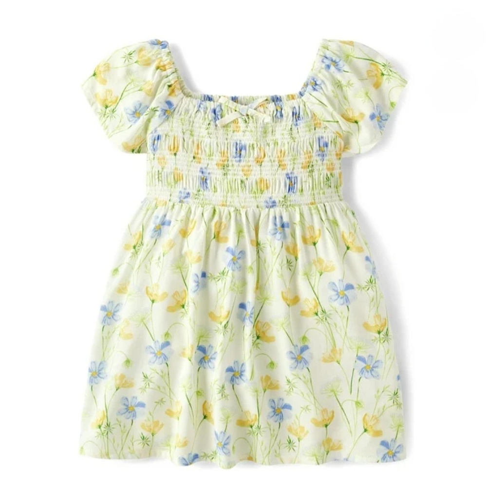 The Children's Place Floral Smocked Dress 2T